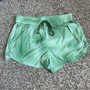 Backcountry Board Shorts Women’s S Green 3.5" River Light Rugged Zip Pocket